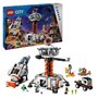 LEGO 60438 City La Station Spatiale et la Base de Lancement de Fusées.