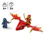 LEGO 71801 NINJAGO L'Attaque du Dragon Rebelle de Kai. Jouet Ninja de 