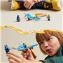 LEGO 71802 NINJAGO L'Attaque du Dragon Rebelle de Nya. Jouet Ninja de 