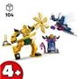 LEGO 71804 NINJAGO Le Robot de Combat d'Arin. Jouet Ninja avec Figurin