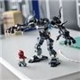 LEGO 76276 Marvel L'Armure Robot de Venom contre Miles Morales. Jouet