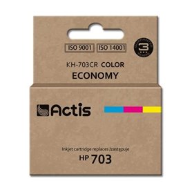 ACTIS KH-703CR COLOUR INK CARTRIDGE FOR HP PRINTER (HP 703 CD888AE REP