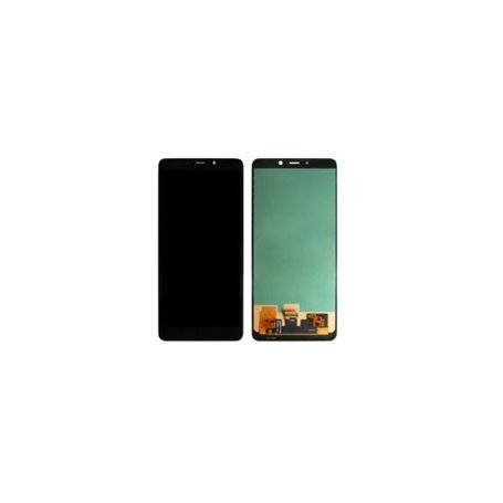 Ecran LCD et Vitre  Tactile OLED Noir pour Samsung Galaxy A9 2018 A920