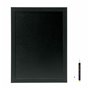 Ardoise Securit Woody Teck Mural Noir 80 x 60 cm