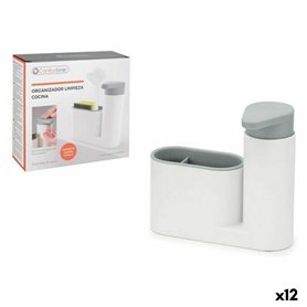 Organisateur Confortime Porte-savon Blanc 18 x 6 x 16 cm (12 Unités)