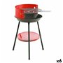 Barbecue Algon Rouge Grill 36 x 36 x 55 cm