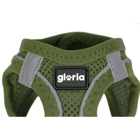 Harnais pour Chien Gloria 31-34,6 cm Vert XS 27-28 cm