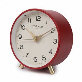 Horloge de table Timemark Rouge Vintage