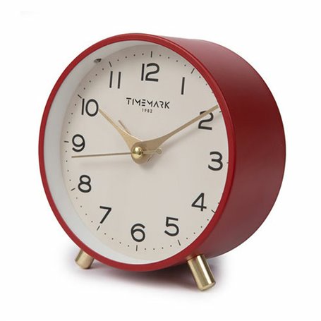 Horloge de table Timemark Rouge Vintage