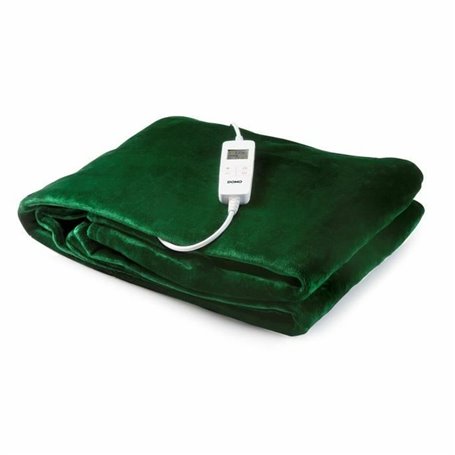 Housse de matelas électrique DOMO 2 personnes Franela Vert 180 x 160 c