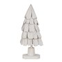 Sapin de Noël Blanc Bois de paulownia 34 x 19 x 80 cm