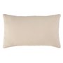 Coussin Coton Beige 50 x 30 cm