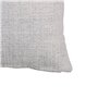 Coussin Polyester Coton Gris 50 x 30 cm