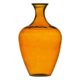 Vase Ambre verre recyclé 40 x 40 x 65 cm