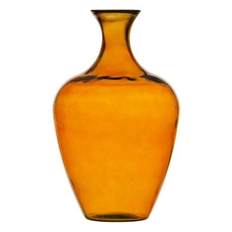 Vase Ambre verre recyclé 40 x 40 x 65 cm