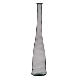 Vase Gris verre recyclé 18 x 18 x 100 cm