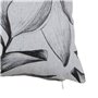 Coussin Polyester Coton Blanc Noir Volets 45 x 45 cm