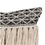 Coussin Coton Noir Beige 30 x 60 cm