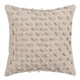 Coussin Coton Beige 45 x 45 cm