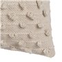 Coussin Coton Beige 45 x 45 cm