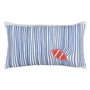 Coussin Polyester Bleu Blanc Rouge 50 x 30 cm