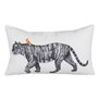 Coussin Polyester Tigre 50 x 30 cm