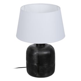 Lampe Blanc Noir 38 x 38 x 57 cm