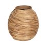 Vase Naturel Fibre naturelle 26 x 26 x 27 cm