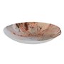 Centre de Table Saumon Verre 39 x 39 x 6,5 cm