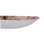 Centre de Table Saumon Verre 39 x 39 x 6,5 cm