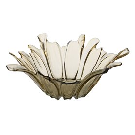 Centre de Table Olive Verre 28 x 28 x 10,5 cm