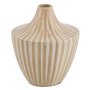 Vase Blanc Beige Bambou 27 x 27 x 31 cm