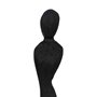 Figurine Décorative Noir Femme 7,5 x 7,5 x 66 cm