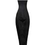 Figurine Décorative Noir Femme 9 x 9 x 77 cm