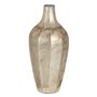 Vase Blanc Verre 15 x 15 x 33 cm