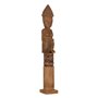 Figurine Décorative Naturel Africain 14 x 14 x 88,5 cm