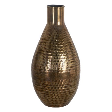 Vase Bronze Doré Aluminium 32 x 32 x 62,5 cm