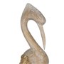 Figurine Décorative Blanc Naturel Héron 20 x 10 x 62 cm