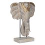 Figurine Décorative Blanc Doré Naturel Eléphant 44 x 16 x 57 cm