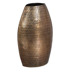 Vase Doré Aluminium 10 x 21 x 33 cm