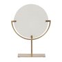 Figurine Décorative Blanc Doré Cercle 28 x 10 x 38 cm