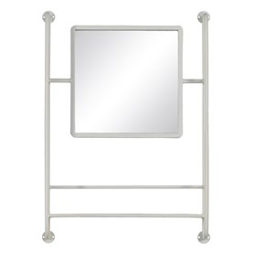 Miroir mural Blanc Verre 52,5 x 12 x 73 cm