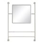 Miroir mural Blanc Verre 52,5 x 12 x 73 cm