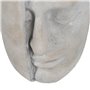 Vase Gris Ciment Visage 21 x 18 x 32,5 cm