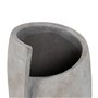 Vase Gris Ciment Visage 21 x 18 x 32,5 cm