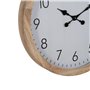 Horloge Murale Blanc Bois 60 x 60 x 6,5 cm