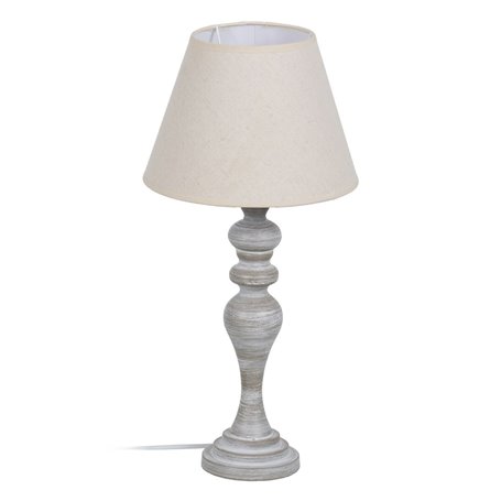 Lampe Beige Gris 60 W 25 x 25 x 50 cm