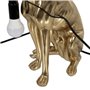 Lampe Chien Doré 40 W 25,5 x 16,5 x 36 cm