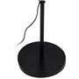 Lampadaire Noir Beige Bois Fer 26 x 26 x 149 cm