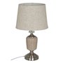 Lampe Beige Argenté Métal Verre 10 W 31,5 x 31,5 x 54 cm